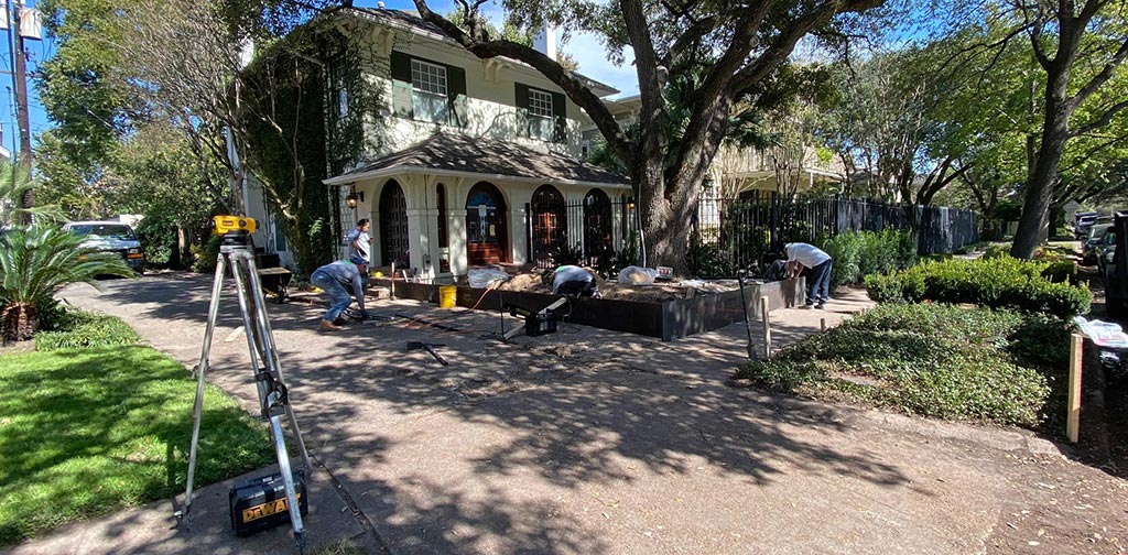 Houston Landscape Construction