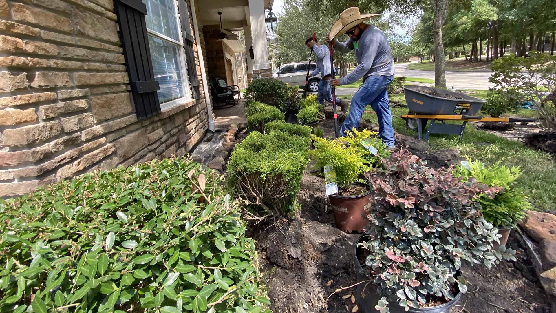 Houston Downtown Landscape Design