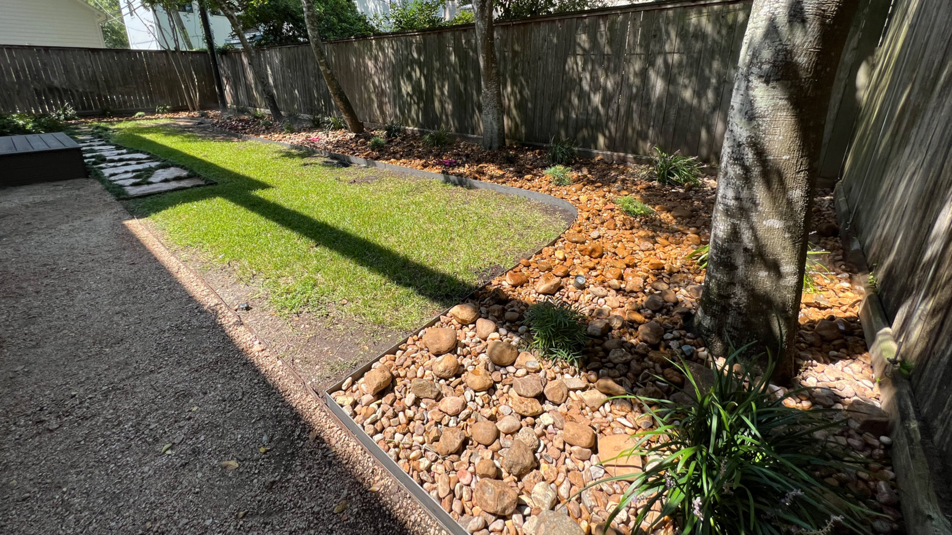 Houston Rice Rock Garden Landscape Design