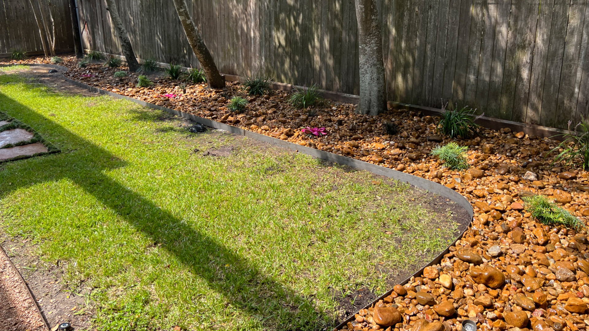Houston Rice Rock Garden Landscape Design
