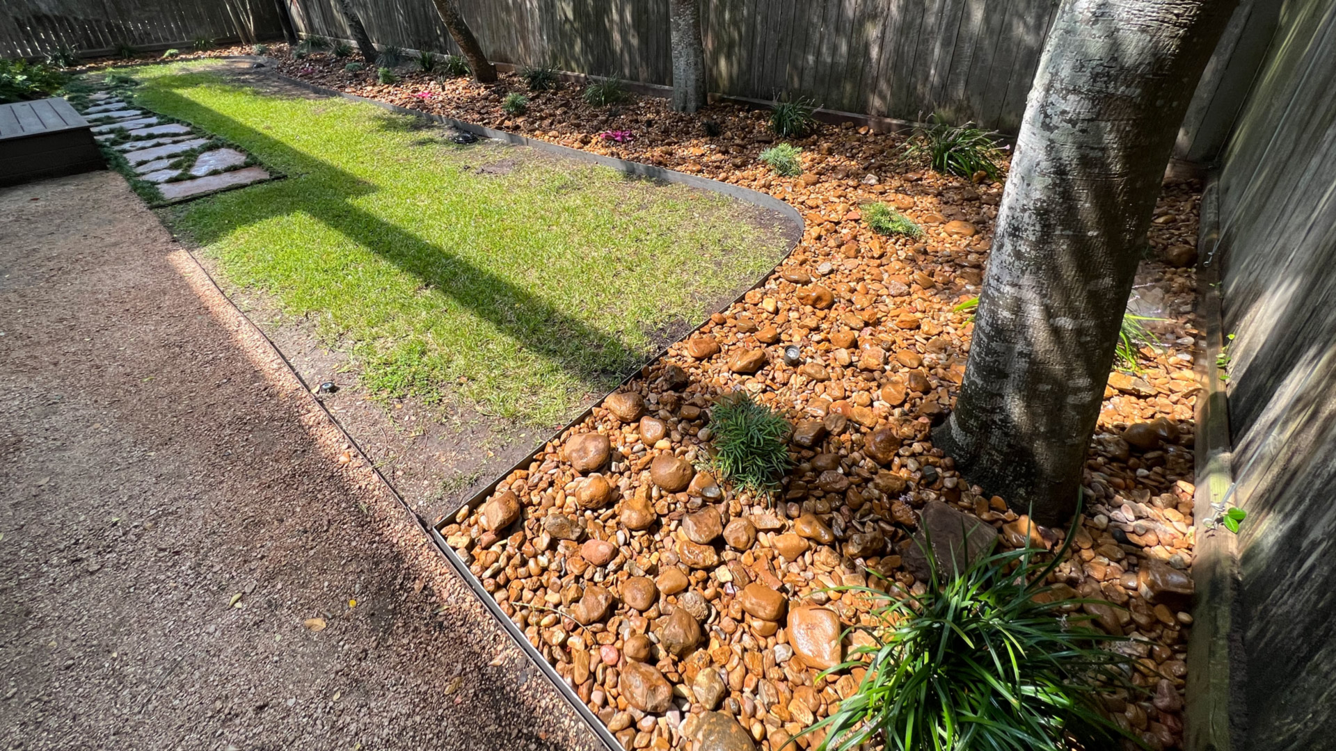 Houston Rice Rock Garden Landscape Design