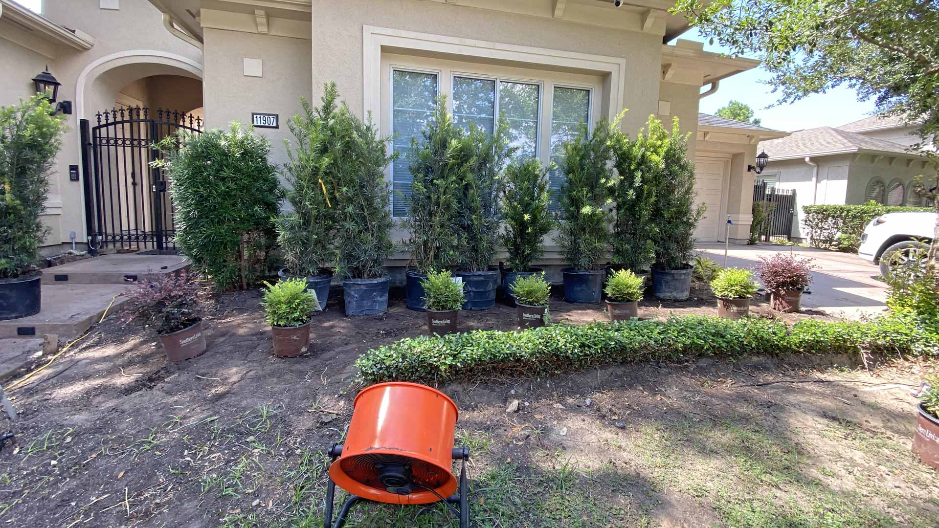 Houston Downtown Landscape Design